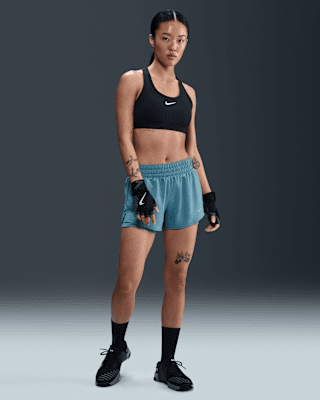 Nike Dri-FIT One Women's Mid-rise 8cm (approx.) 2-in-1 Shorts. Nike IN